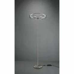 Luminaires Trio Lampadaire Trio Charivari LED Nickel mat, 1 lumière* Éclairage Led