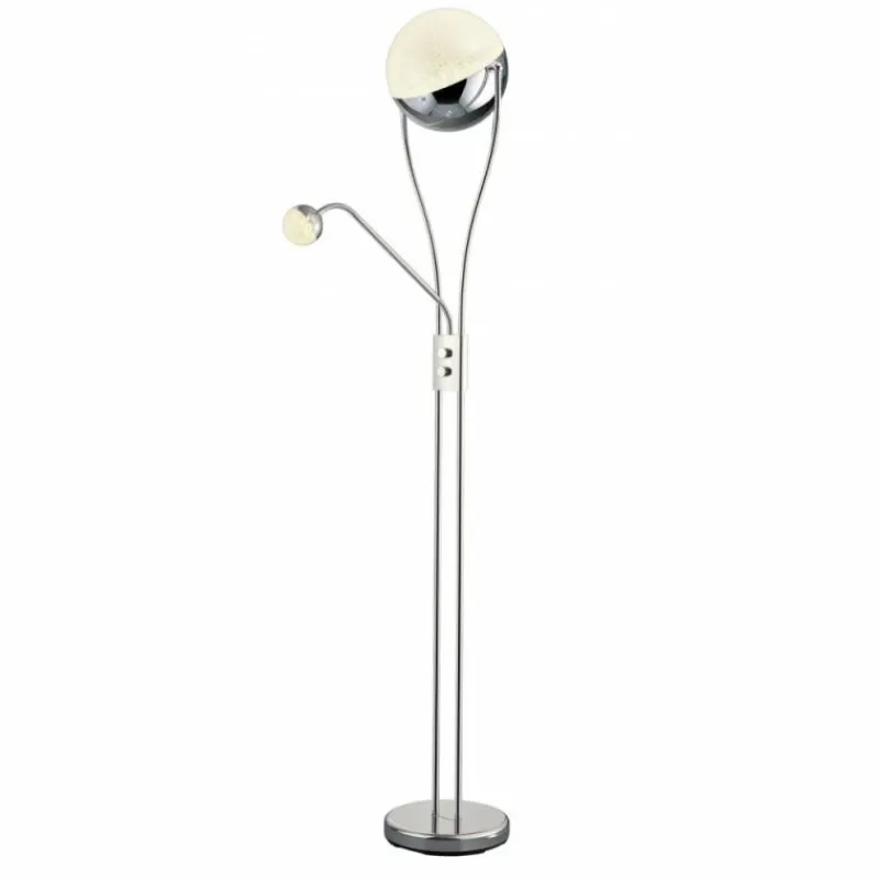 Luminaires Trio Lampadaire Trio CHRIS LED Chrome, 1 lumière* Éclairage Led