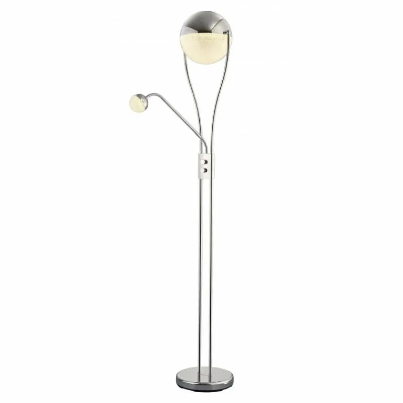 Luminaires Trio Lampadaire Trio CHRIS LED Chrome, 1 lumière* Éclairage Led