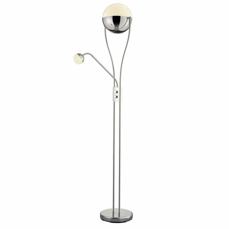 Luminaires Trio Lampadaire Trio CHRIS LED Chrome, 1 lumière* Éclairage Led