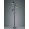 Luminaires Scandinaves-Luminaires Trio Lampadaire Trio EDWARD Noir, 3 lumières
