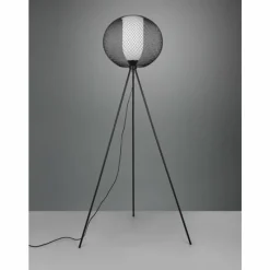 Luminaires Trio Lampadaire Trio Filo Noir, 1 lumière* Lampadaires Et Lampes Sur Pied