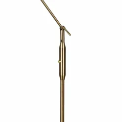 Luminaires Trio Lampadaire Trio Franklin LED Vieux laiton, 1 lumière* Lampadaires Et Lampes Sur Pied