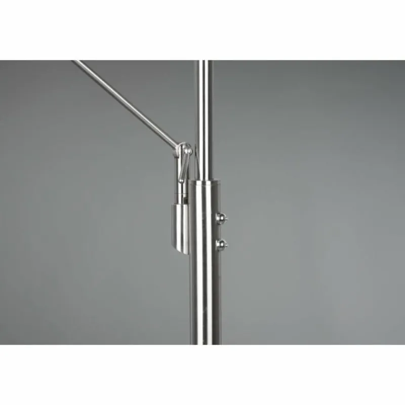 Luminaires Trio Lampadaire Trio Franklin LED Nickel mat, 2 lumières* Éclairage Led