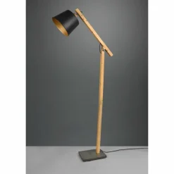 Lampes Vintages & Rétros-Luminaires Trio Lampadaire Trio Harris Noir, 1 lumière