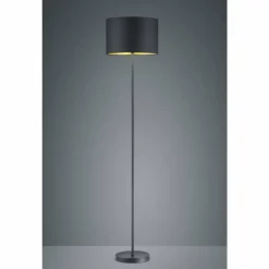 Luminaires Scandinaves-Luminaires Trio Lampadaire Trio HOSTEL Noir, 1 lumière