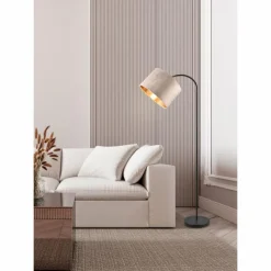 Luminaires Trio Lampadaire Trio JULIETA Noir, 1 lumière* Lampadaires Et Lampes Sur Pied