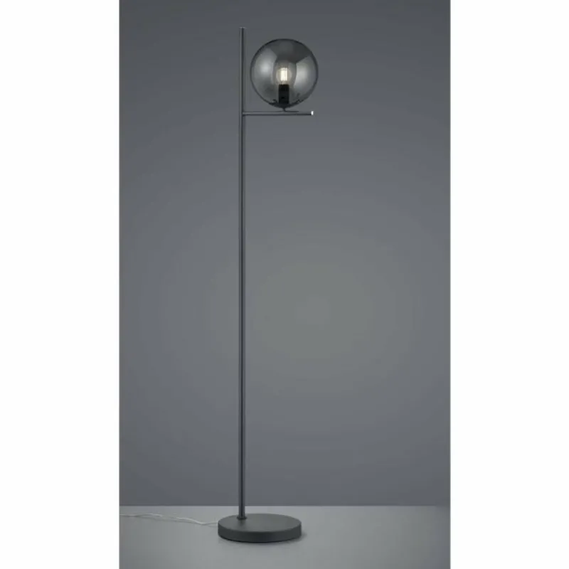 Luminaires Trio Lampadaire Trio Leuchten PURE Anthracite, 1 lumière