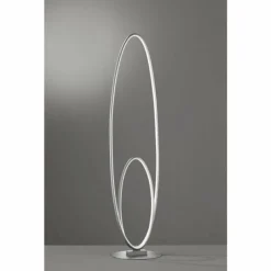 Luminaires Trio Lampadaire Trio Leuchten AVUS LED Nickel mat, 1 lumière* Éclairage Led