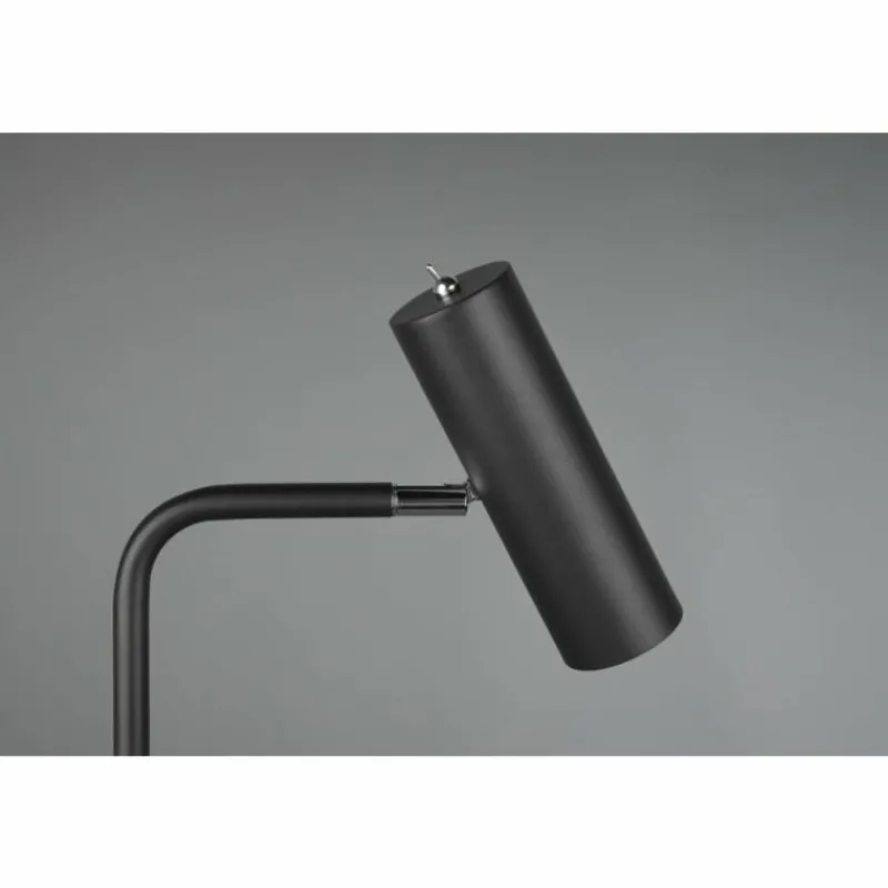 Luminaires Trio Lampadaire Trio Marley Noir, 1 lumière* Lampadaires Et Lampes Sur Pied