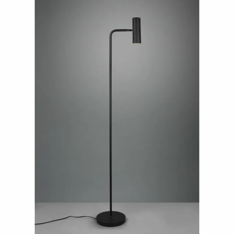 Luminaires Trio Lampadaire Trio Marley Noir, 1 lumière* Lampadaires Et Lampes Sur Pied