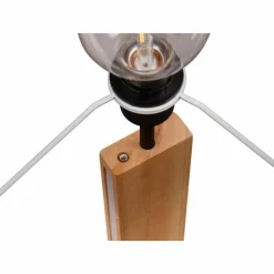 Lampes En Tissu-Luminaires Trio Lampadaire Trio RAHUL Noir, 2 lumières