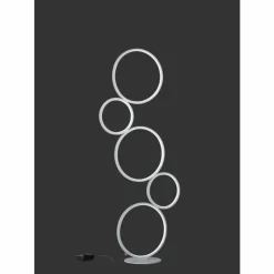 Luminaires Trio Lampadaire Trio Rondo LED Argenté, 1 lumière* Éclairage Led