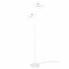 Luminaires Trio Lampadaire Trio Roxie Blanc, 2 lumières* Lampadaires Et Lampes Sur Pied