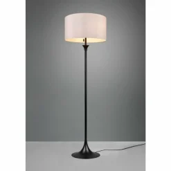 Lampes En Tissu-Luminaires Trio Lampadaire Trio Sabia Noir, 3 lumières