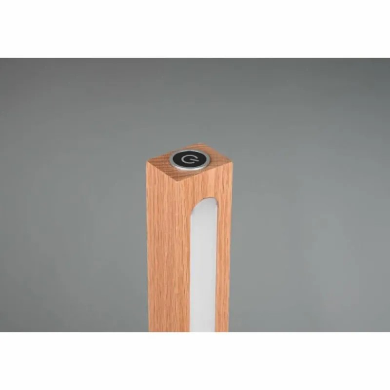 Lampes En Bois-Luminaires Trio Lampadaire Trio-Leuchten Bellari LED Bois clair, 1 lumière
