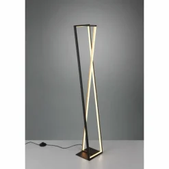 Luminaires Trio Lampadaire Trio-Leuchten Edge LED Noir, 1 lumière* Éclairage Led