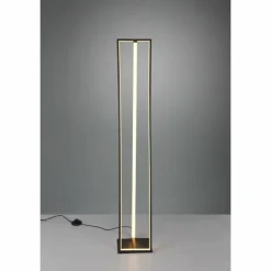 Luminaires Trio Lampadaire Trio-Leuchten Edge LED Noir, 1 lumière* Éclairage Led