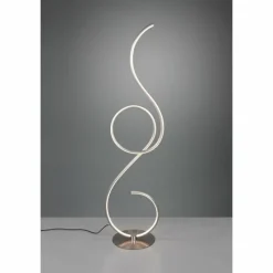 Luminaires Trio Lampadaire Trio-Leuchten Jive LED Nickel mat, 1 lumière* Éclairage Led