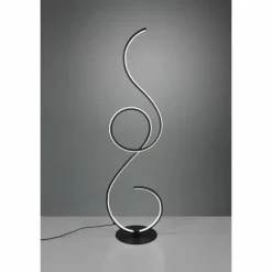 Luminaires Trio Lampadaire Trio-Leuchten Jive LED Noir, 1 lumière* Éclairage Led