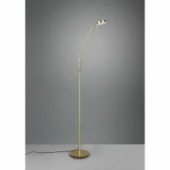 Luminaires Trio Lampadaire Trio-Leuchten Monza LED Laiton, 1 lumière* Éclairage Led