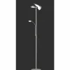 Luminaires Trio Lampadaire Trio-Leuchten Split LED Nickel mat, 1 lumière* Éclairage Led