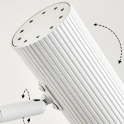 Luminaires Scandinaves-hofstein Lampadaire Trutielle Blanc, 2 lumières