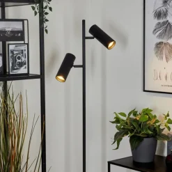 Luminaires Scandinaves-hofstein Lampadaire Trutielle Noir, 2 lumières