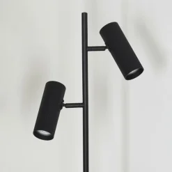 Luminaires Scandinaves-hofstein Lampadaire Trutielle Noir, 2 lumières