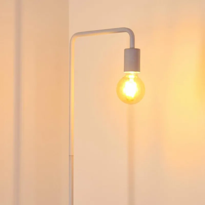 hofstein Lampadaire Valocolla Blanc, 1 lumière* Lampadaires Et Lampes Sur Pied