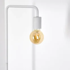 hofstein Lampadaire Valocolla Blanc, 1 lumière* Lampadaires Et Lampes Sur Pied