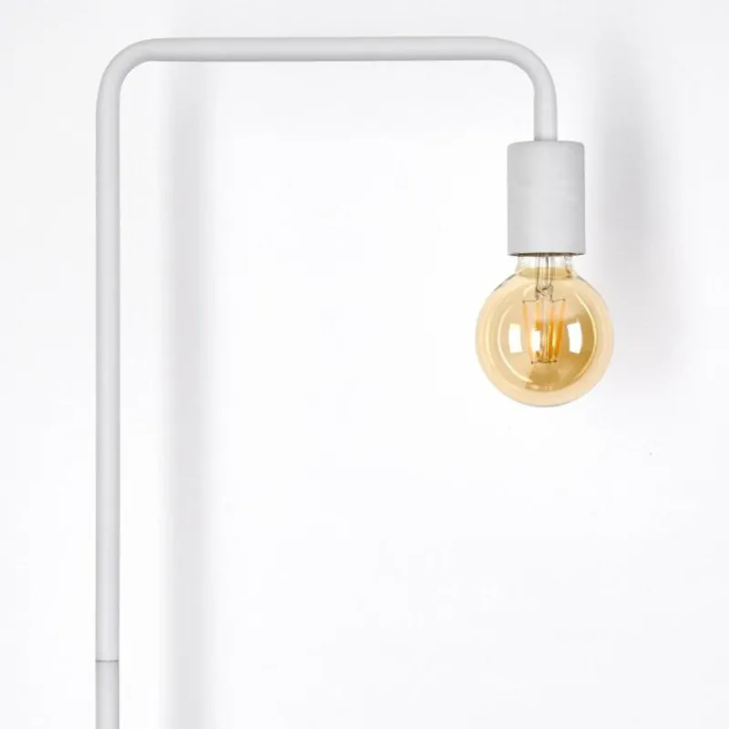 hofstein Lampadaire Valocolla Blanc, 1 lumière* Lampadaires Et Lampes Sur Pied