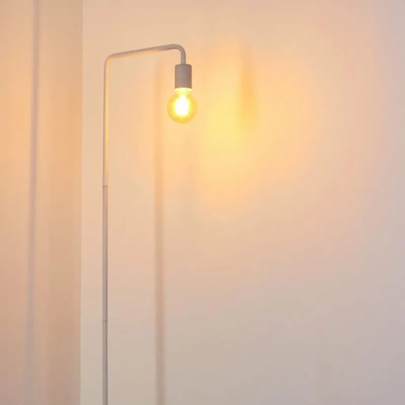 hofstein Lampadaire Valocolla Blanc, 1 lumière* Lampadaires Et Lampes Sur Pied