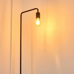 hofstein Lampadaire Valocolla Noir, 1 lumière
