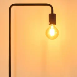 hofstein Lampadaire Valocolla Noir, 1 lumière