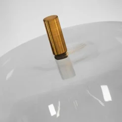 hofstein Lampadaire Verbania Laiton, 1 lumière