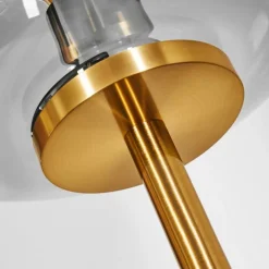 hofstein Lampadaire Verbania Laiton, 1 lumière