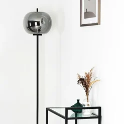 hofstein Lampadaire Verbania Noir, 1 lumière