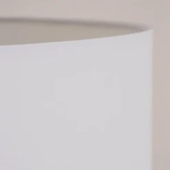 Lampes En Tissu-hofstein Lampadaire Vezza Nickel mat, 2 lumières