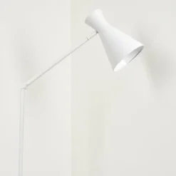 Luminaires Scandinaves-hofstein Lampadaire Vijes Blanc, 1 lumière