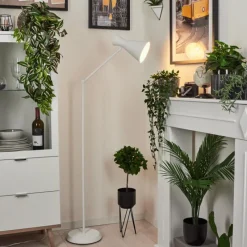 Luminaires Scandinaves-hofstein Lampadaire Vijes Blanc, 1 lumière