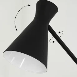 Luminaires Scandinaves-hofstein Lampadaire Vijes Noir, 1 lumière