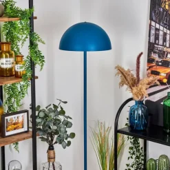 Lampes Dorées-hofstein Lampadaire Vivian Bleu, 1 lumière