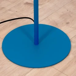 Lampes Dorées-hofstein Lampadaire Vivian Bleu, 1 lumière
