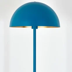 Lampes Dorées-hofstein Lampadaire Vivian Bleu, 1 lumière