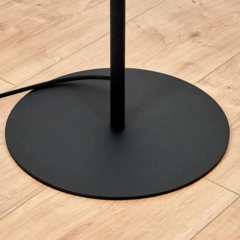 Lampes Dorées-hofstein Lampadaire Vivian Noir, 1 lumière