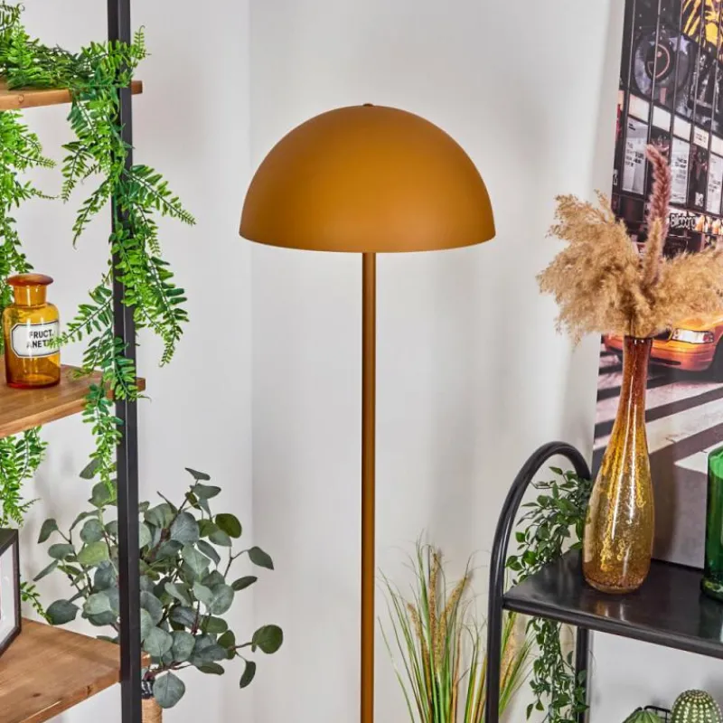 Lampes Dorées-hofstein Lampadaire Vivian Orange, 1 lumière