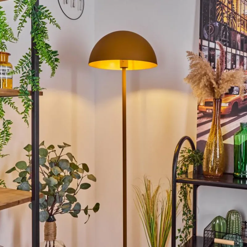 Lampes Dorées-hofstein Lampadaire Vivian Orange, 1 lumière