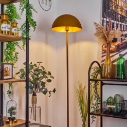 Lampes Dorées-hofstein Lampadaire Vivian Orange, 1 lumière