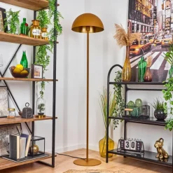 Lampes Dorées-hofstein Lampadaire Vivian Orange, 1 lumière